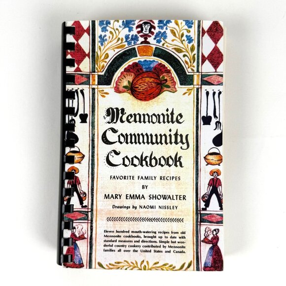 Mennonite Community Cookbook Mary Emma Showalter Herald Press 48th Printing - Picture 1 of 11